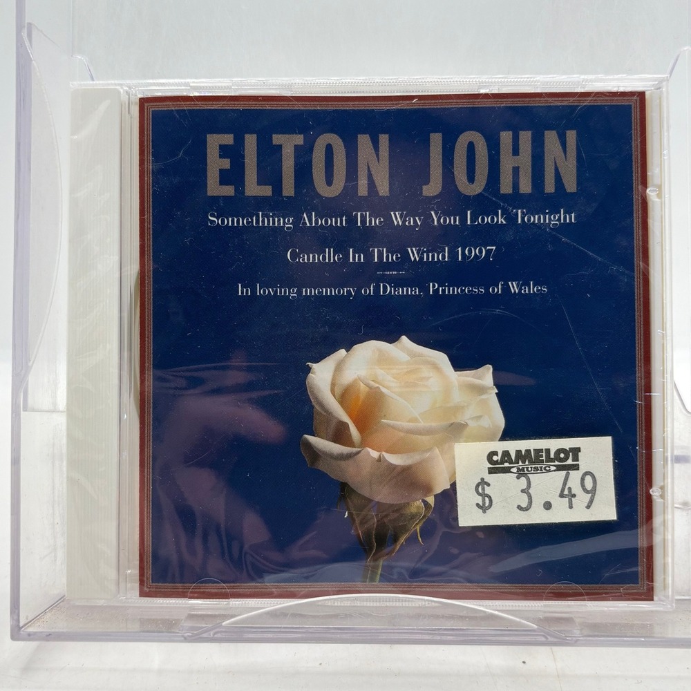 Elton John Candle In‎ The Wind 1997 CD Single Something About Way You Look